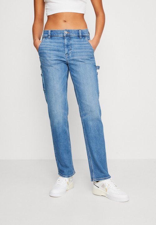 American Eagle SKATER Relaxed fit jeans medium indigo/blauw