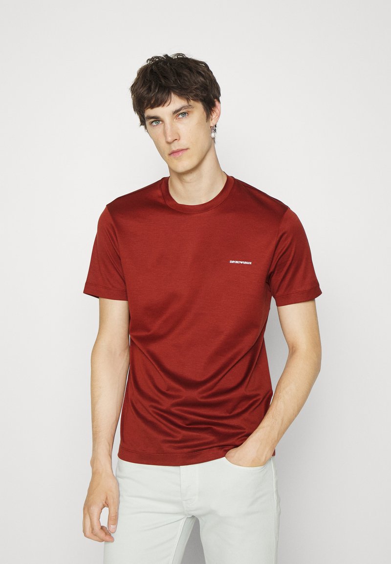 Emporio Armani T-shirt básica - bordeaux