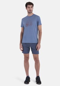 icebreaker Camiseta estampada - LIGHT BLUE