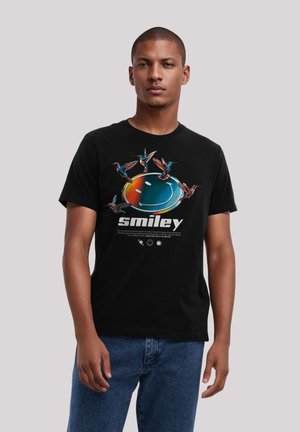 SMILEY ORIGINALS TAKE THE TIME TO - Print T-shirt - schwarz
