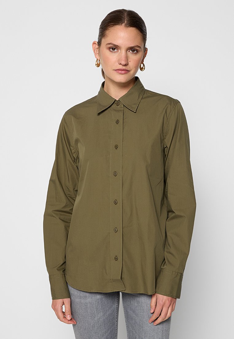 closed Overhemdblouse groen