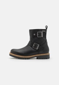 BRAMBLE DOUBLE BUCKLE BOOT - Kotníkové boty - black