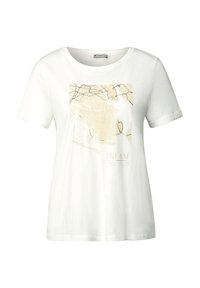 T-shirt imprimé - weiß
