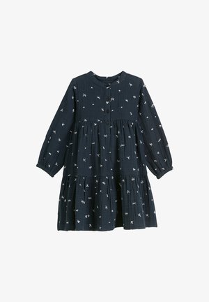 Marc O'Polo VOLANT MIT STRUKTUR - Blusenkleid - black