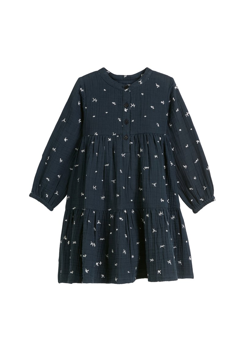 Marc O'Polo VOLANT MIT STRUKTUR - Blusenkleid - black