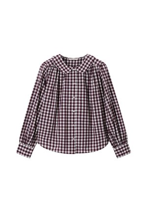 Sissy-Boy, SISSY-BOY BLUSE MIT VICHY-KARO - DUNKELROT - Chemisier - d.rood