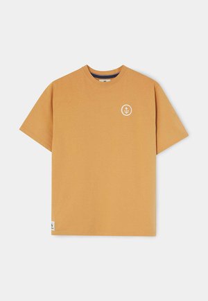ALTONADOCK, CAMISETA NORTH ANCHOR VERDE - Camiseta estampada - camel