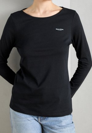 Long sleeved top - black