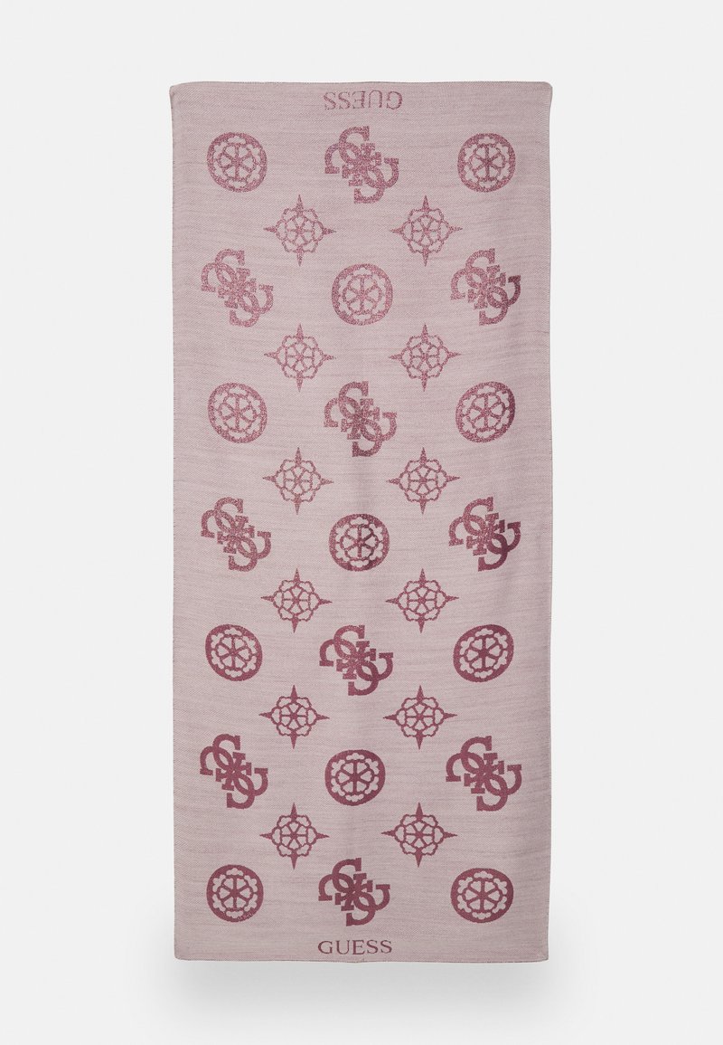 Guess SCARF 80X180 - Šal - rose