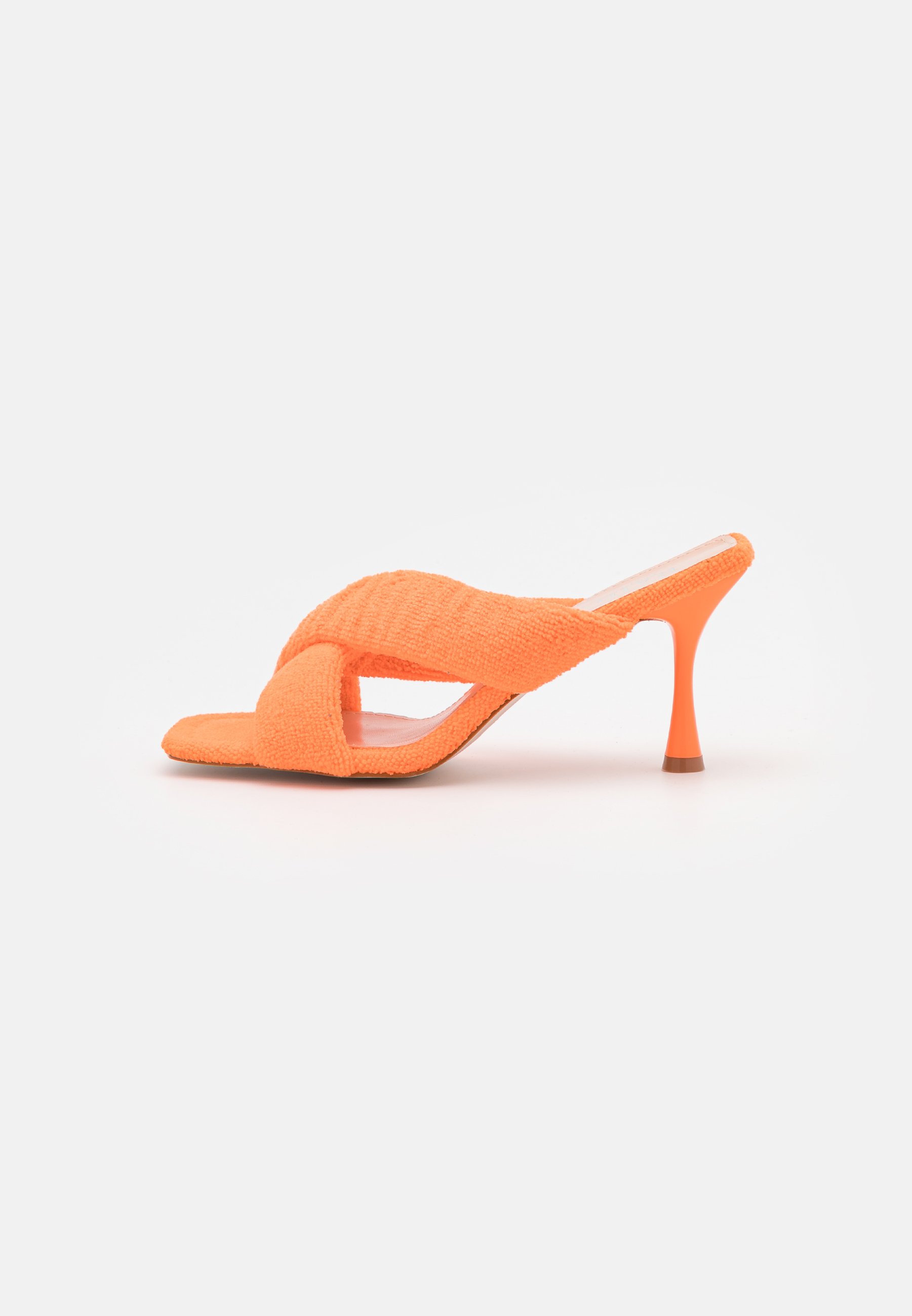 RAID Wide Fit Wide Fit PEANUT - Muiltjes met hak - orange/oranje -  Zalando.nl