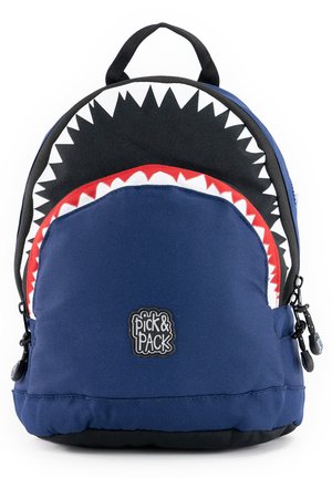 Pick & Pack SHARK SHAPE S - Backpack - DARK BLUE