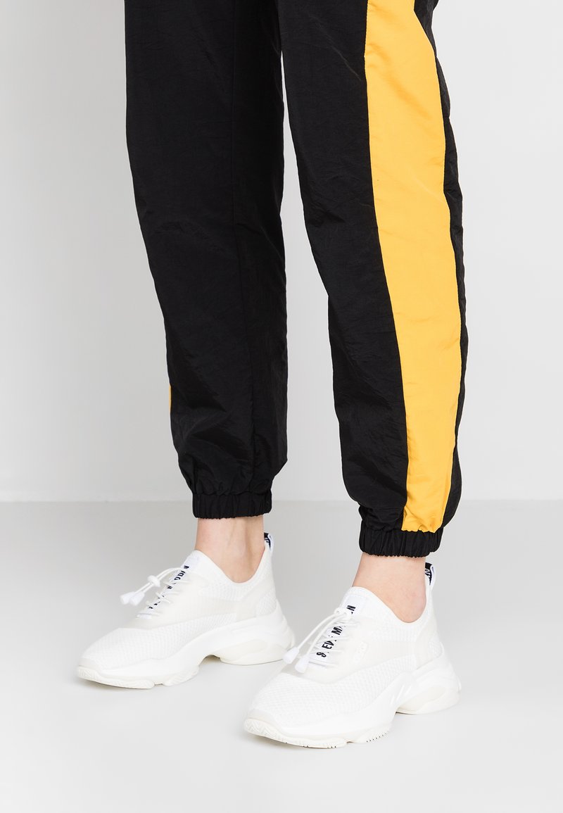 steve madden match white chunky trainers