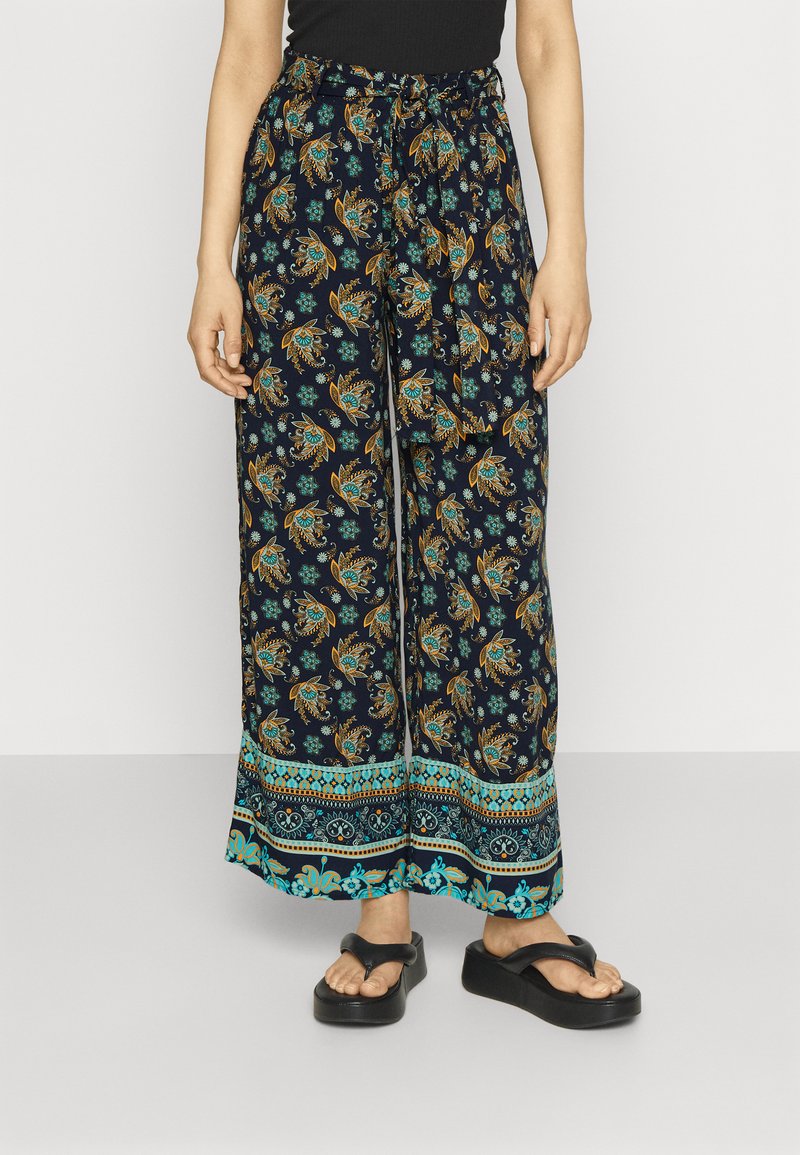 Vila Viromila Pantaloni Donna A Vita Alta - Modello HW Wide 7/8 - Comfort E Stile Per Ogni Giorno - 2