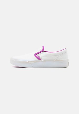CLASSIC SLIP ON UNISEX - Instappers - glitter white/purple