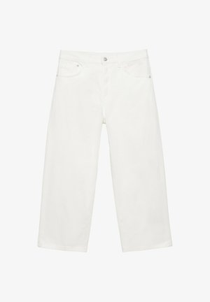 PULL&BEAR, TAPERED - JEANS - Straight leg jeans - white