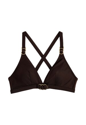 Koton, CROSS STRAPPY BIKINI TOP. - Haut de bikini - brown