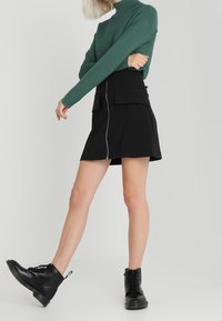 Noisy May Strickpullover - dark green