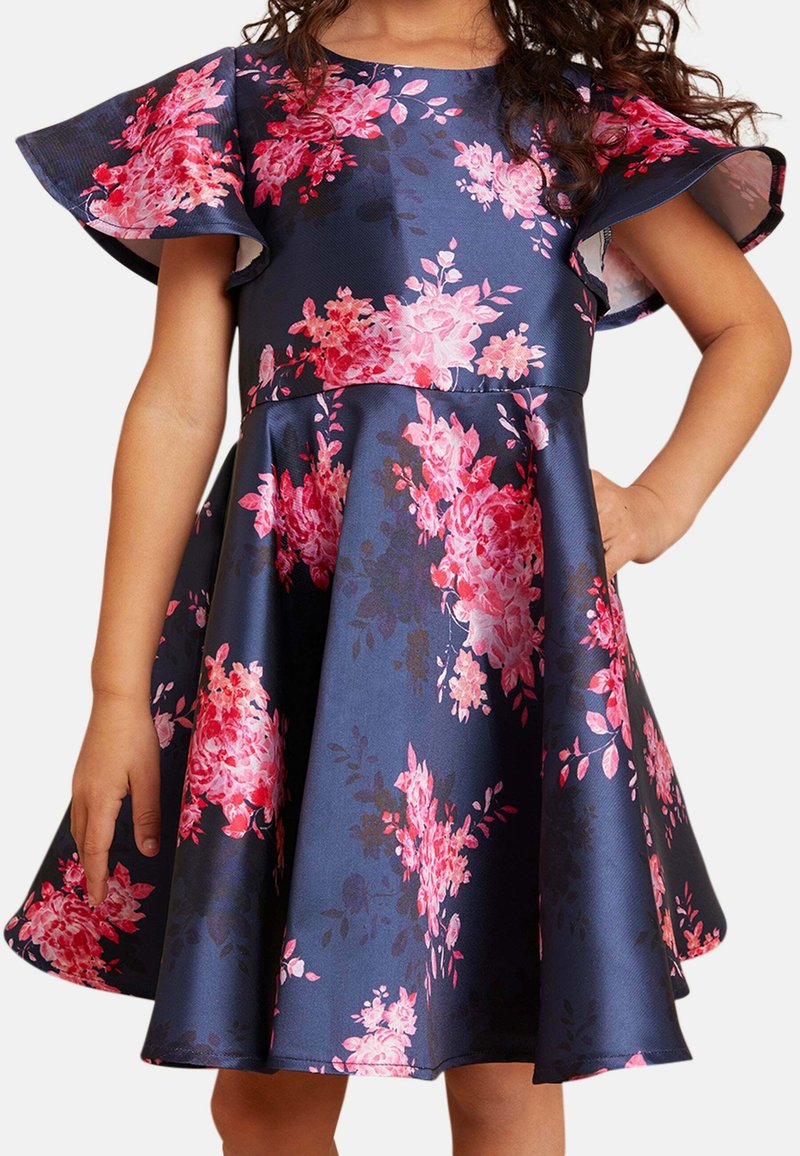 Kinder Freizeitkleider | Chi Chi Girls FLUTTER SLEEVE Cocktailkleid/festliches Kleid dark blue/dunkelblau - GS23945 Kinder Freizeitkleider | Chi Chi Girls FLUTTER SLEEVE Cocktailkleid/festliches Kleid dark blue/dunkelblau - GS23945