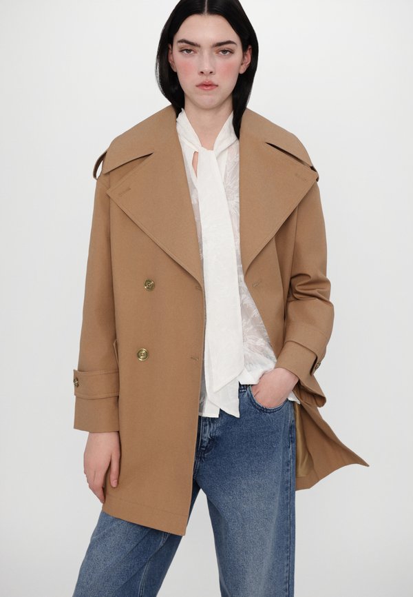 OVERSIZED - Trenchcoat - cafe4