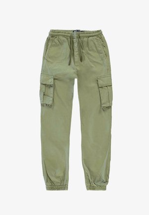 Cars Jeans PAPERTOUCH BROEK GANO JR - Cargobroek - olive