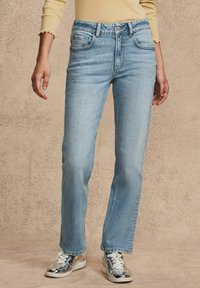 Next COMFORT STRETCH TALL - REGULAR FIT - Jean droit - mid blue