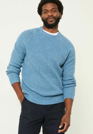 REGULAR FIT - CREW NECK - Strickpullover - light vintage blue