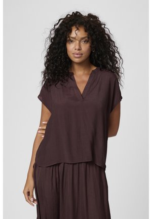 ANJA - Bluse - fudge