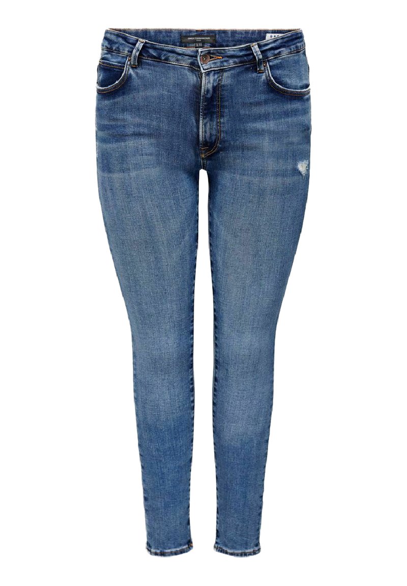 ONLY Carmakoma Jeans Skinny Fit dark blue denim/darkblue Zalando.dk