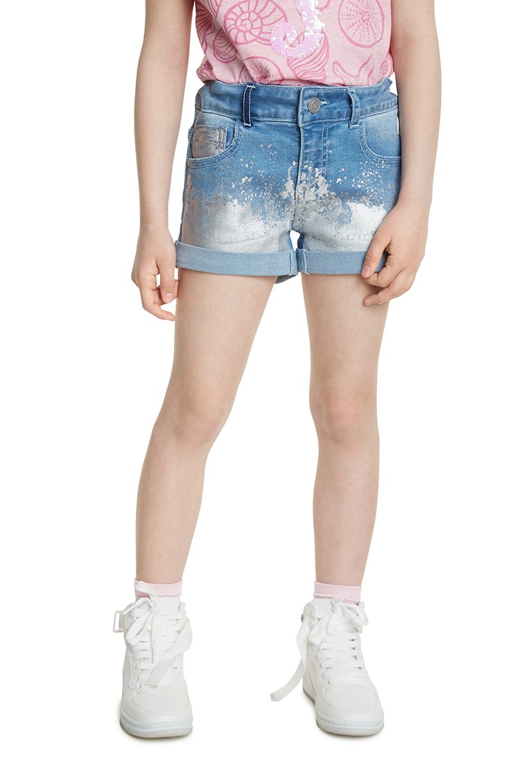 Desigual Jeansshort blauw Desigual Jeansshort blauw