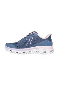 Skechers GLIDE STEP SLIP IN - Baskets basses - azul