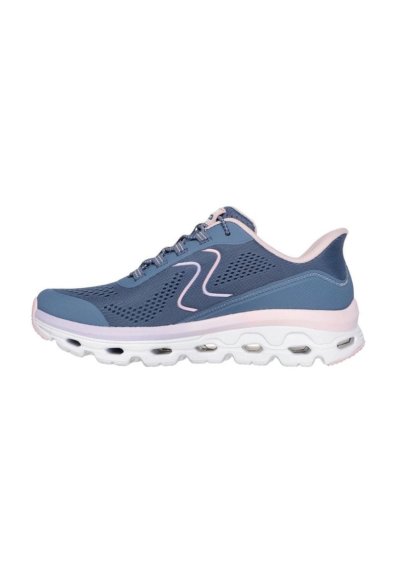 Skechers GLIDE STEP SLIP IN - Baskets basses - azul
