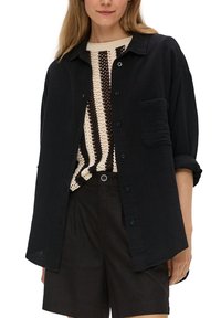 s.Oliver OVERSIZE-LOOK - Pogājama blūze - schwarz