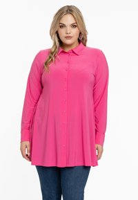 YOEK WITH COLLAR - Hemdbluse - pink