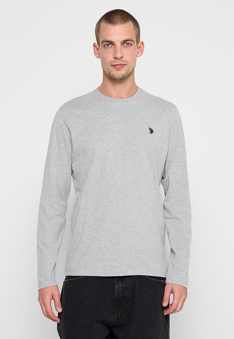 U.S. Polo Assn. Longsleeve lichtgrijs