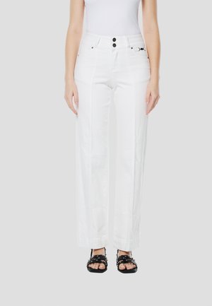 Vaqueros rectos - white