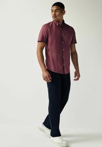 Next BUTTON DOWN OXFORD SHORT SLEEVE - REGULAR FIT - Majica - damson pink