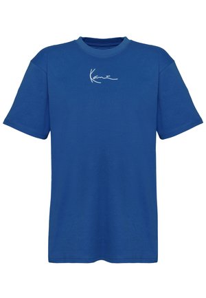 SMALL SIGNATURE ESSENTIAL TEE UNISEX - Basic póló - blue
