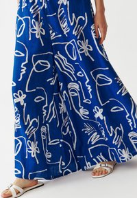 TATUUM OKLIMA - Trousers - blue