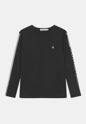 INSTITUTIONAL SPRAY - Camiseta de manga larga - black