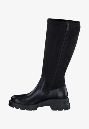 Paul Green, Bottes - c calf/antic stretch black