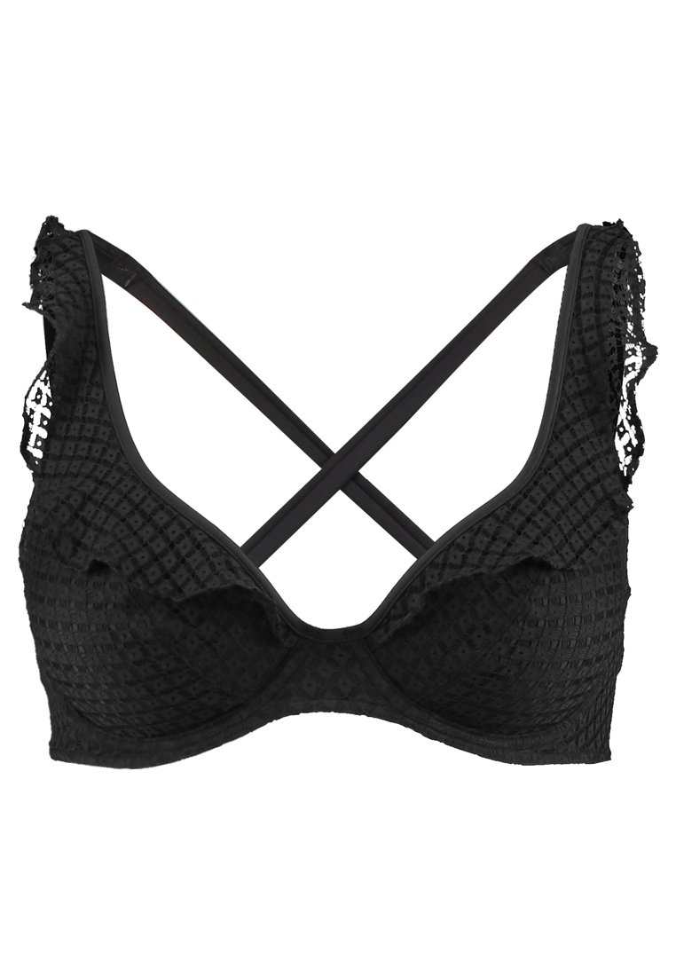 Freya BOHEMIA HIGH APEX Bikinitopp black Zalando.no Freya URBAN BRAZILIAN - Bikiniunderdel - night