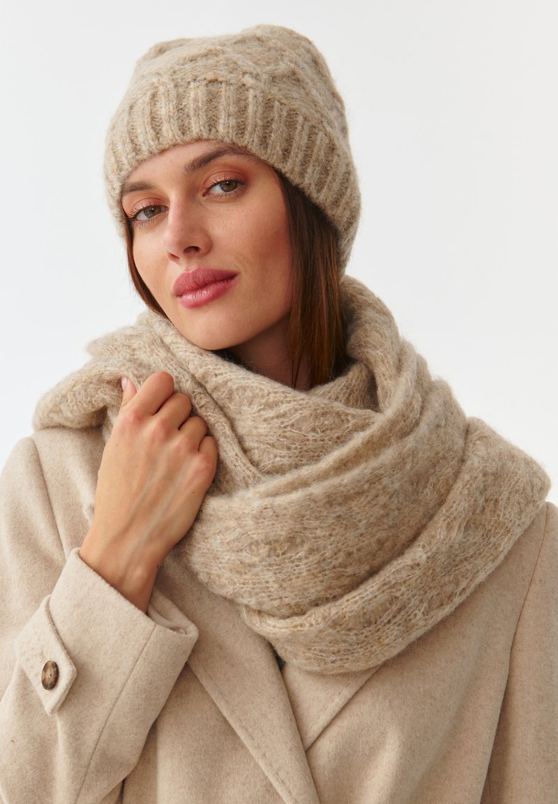 TATUUM BRIFIL - Scarf - beige