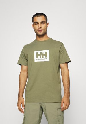 BOX - Print T-shirt - lav green