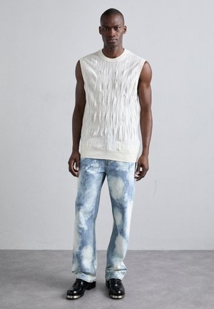 Helmut Lang CRUSHED  - Top - ivory