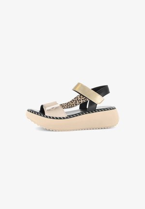 Gabor, Platform sandals - beige
