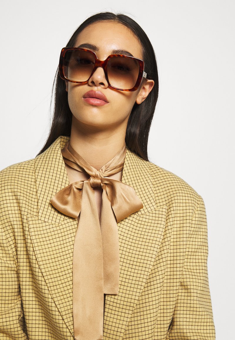 Gucci GG OVERSIZED SQUARE ACETATE SUNGLASSES - Sunglasses  display picture 1