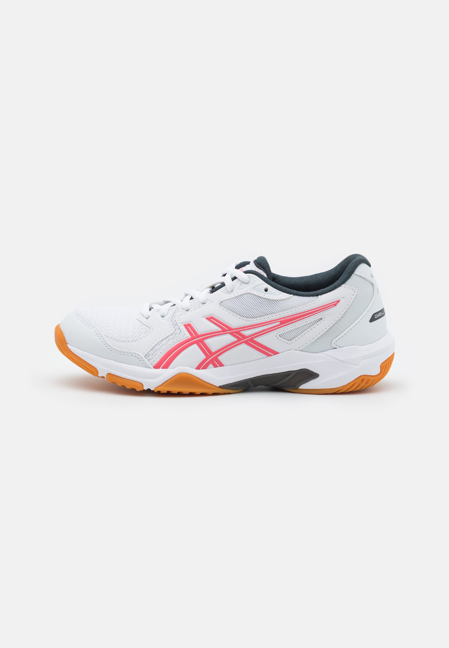 juego perspectiva lucha ASICS GEL-ROCKET 10 - Zapatillas de voleibol - white/pink cameo/blanco -  Zalando.es