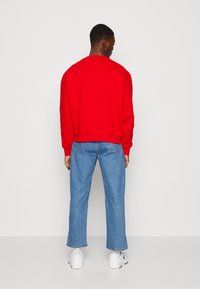 Tommy Jeans BOXY MODERN SPORT USA CREW - Sweatshirt - deep crimson