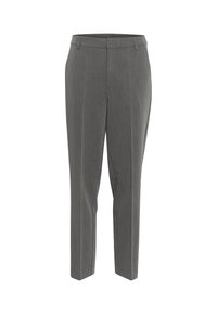 Unselected, dark grey melange