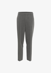 Unselected, dark grey melange